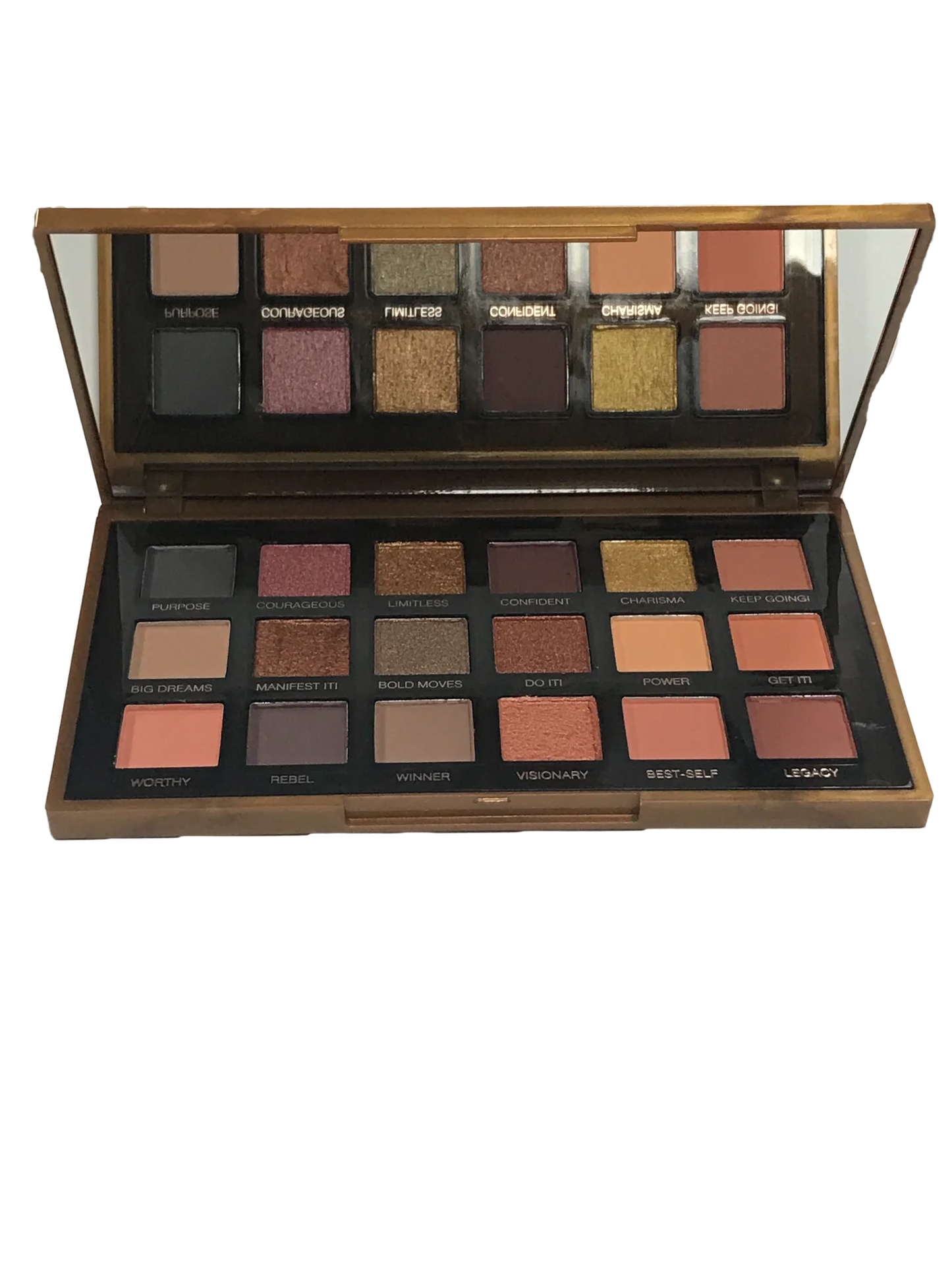 Rose Gold Glitter Eyeshadow Palette