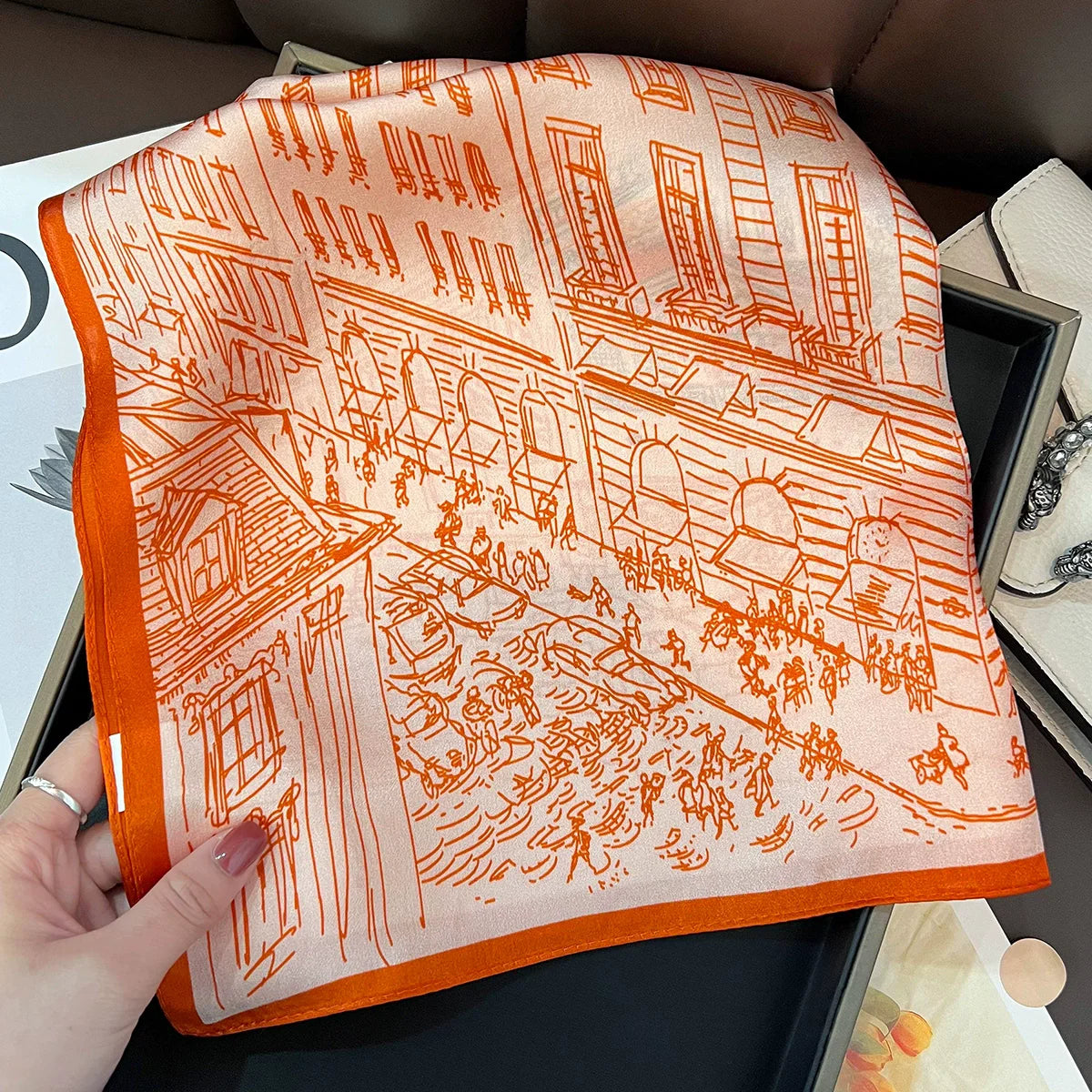 Mulberry Silk Bandana Scarf