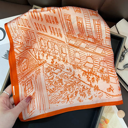 Mulberry Silk Bandana Scarf