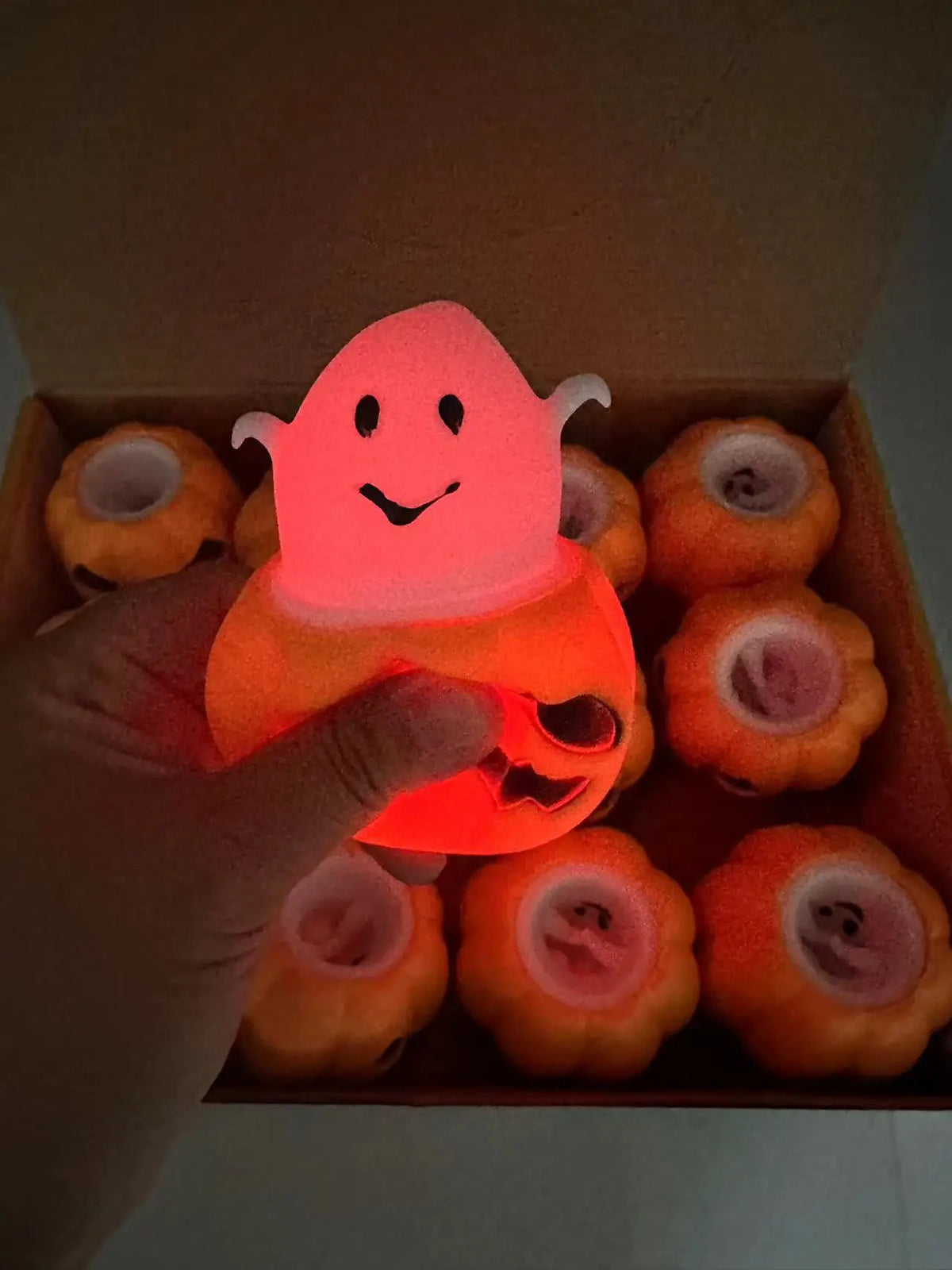 Pumpkin Doughnut Squishy Fidget Toy