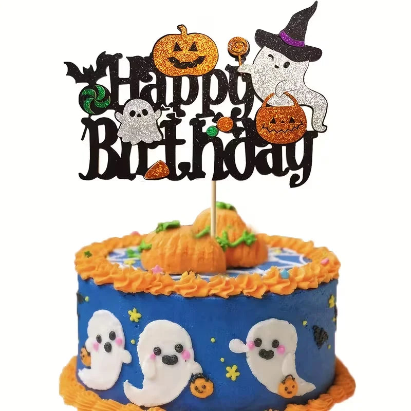 Spooky Halloween Cake Topper