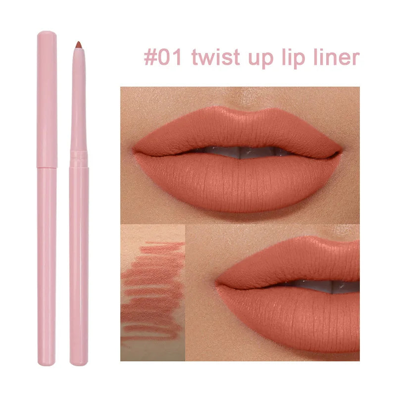 Matte Waterproof Lip Liner Set