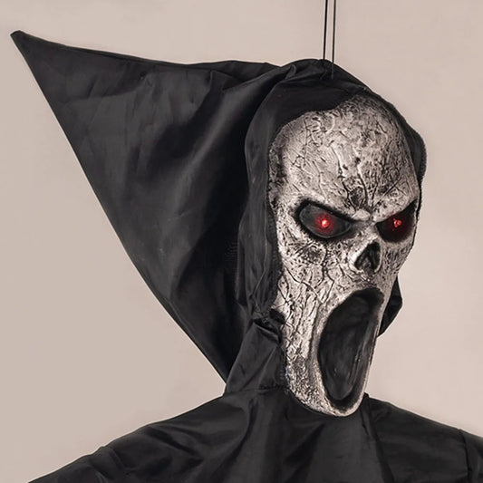 Hanging Scarecrow Ghost Decor