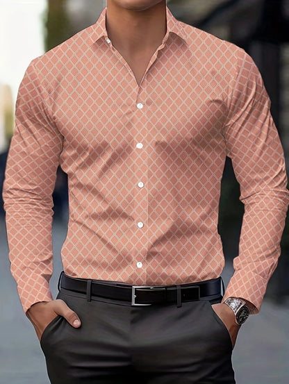 Printed Smart Casual Shirt