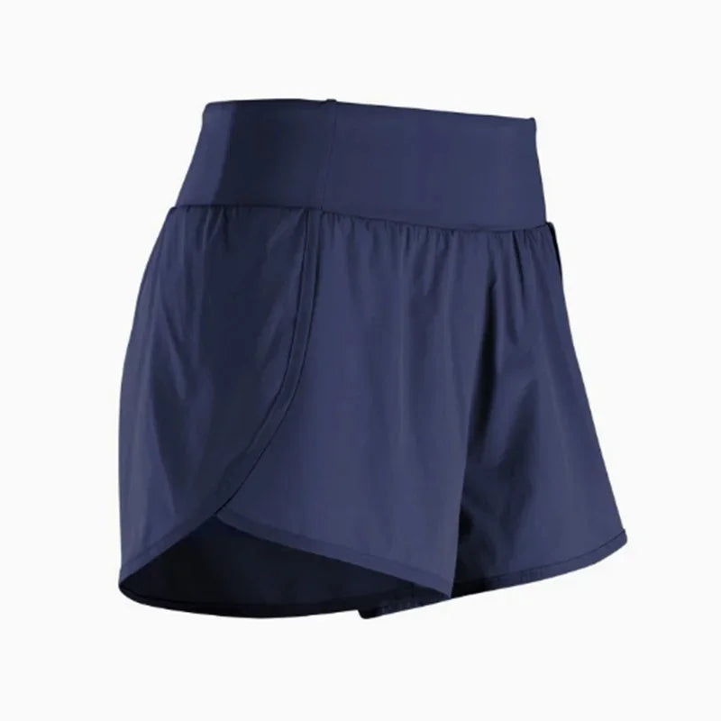 Elastic-Waist Workout Shorts
