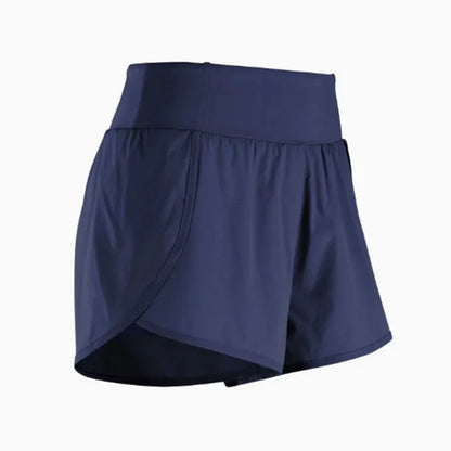 Elastic-Waist Workout Shorts