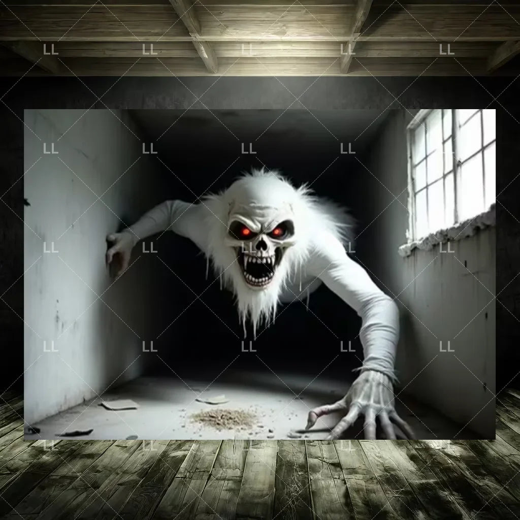 Zombie Explosion Halloween Photography Backdrop