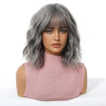 Short Wavy Bob Wig