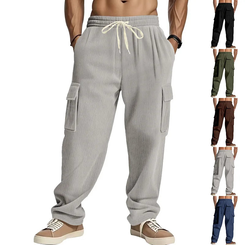 Corduroy Straight Pants