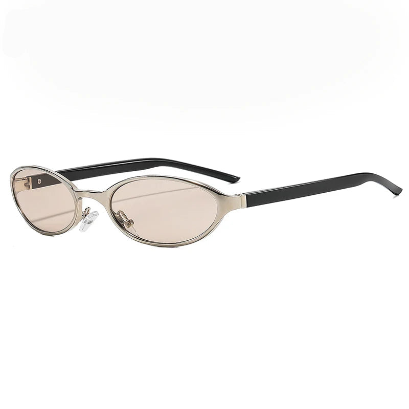 Oval Y2K Gradient Sunglasses