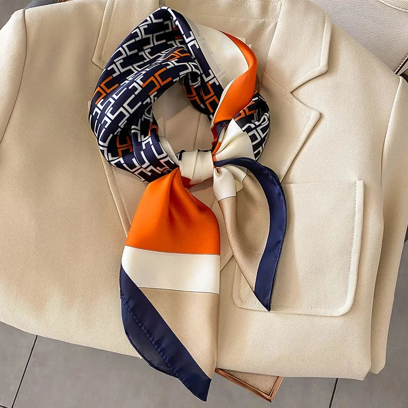 Sunscreen Polyester Square Headscarf