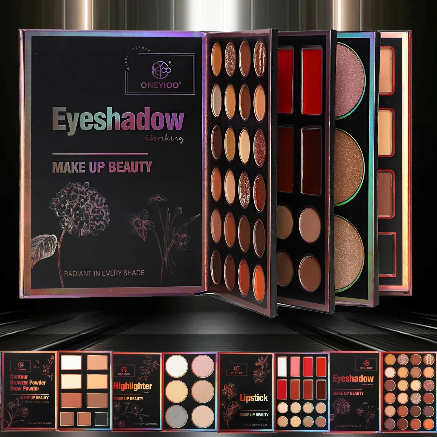 55 Color Makeup Book