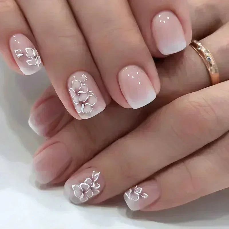Green Leopard Press On Nails
