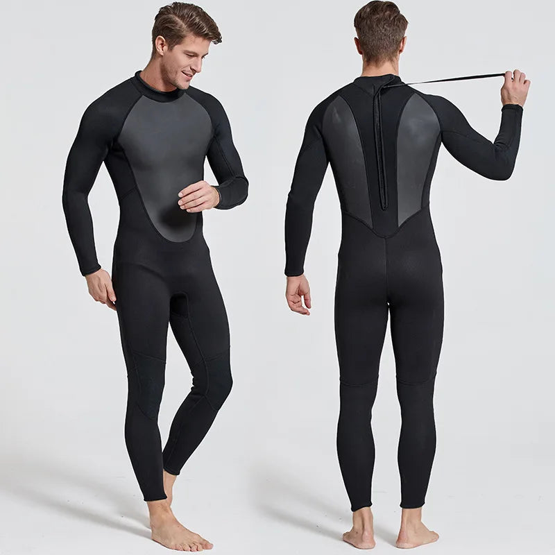 Thermal Back-Zip Neoprene Wetsuit