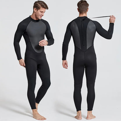 Thermal Back-Zip Neoprene Wetsuit