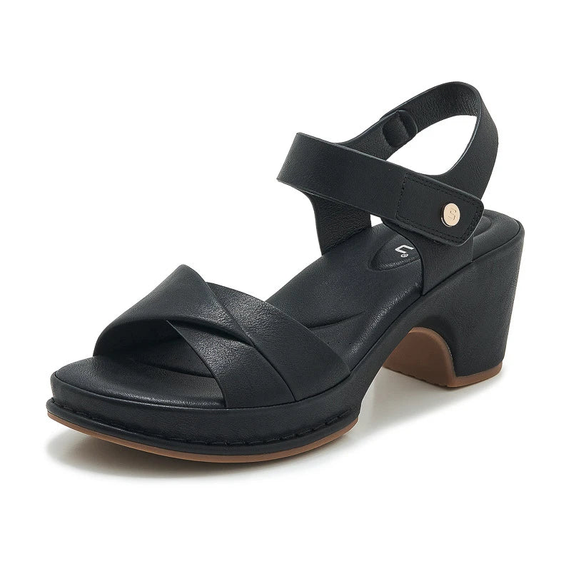 Roman Platform Strap Sandals