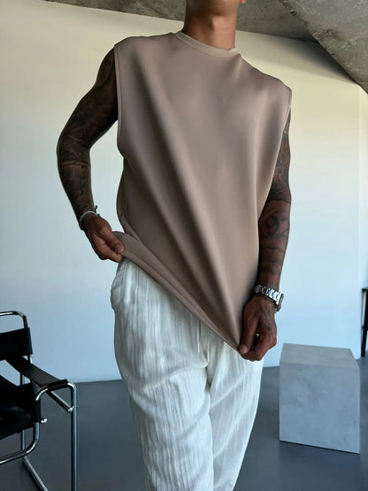 Sleeveless Training Two-Piece Set