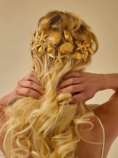 Starfish Hair Clips