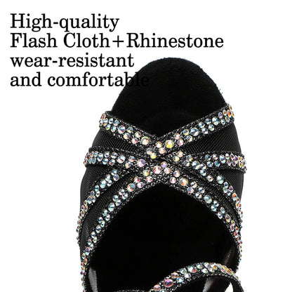 Rhinestone Latin Dance Shoes