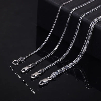 Sterling Figaro Necklace