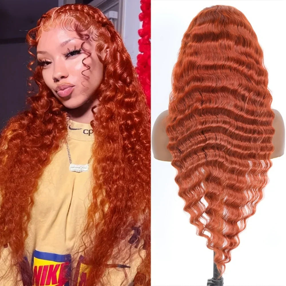 Long Ginger Wig