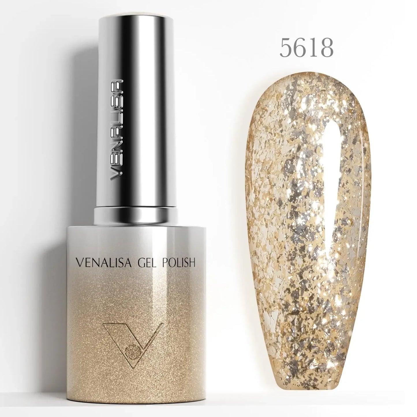 Cat Eye Glitter Gel Polish