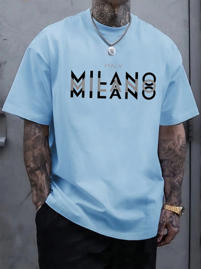 Casual Cotton Short Sleeve Tee