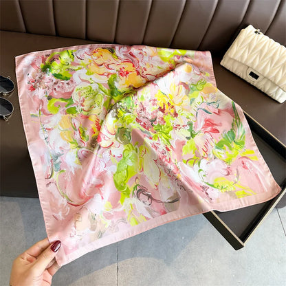 Printed Neckerchief Sunscreen Scarf