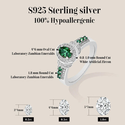 Zambian Emerald Ring