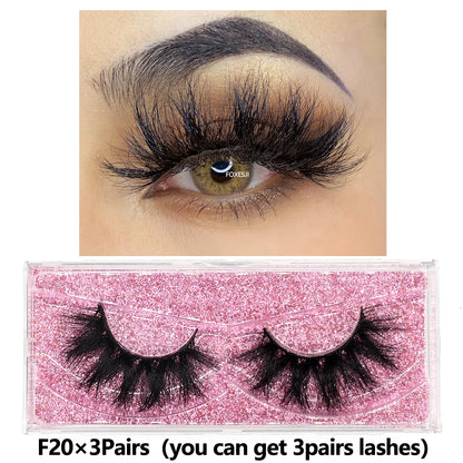Luxury Crisscross Mink Lashes