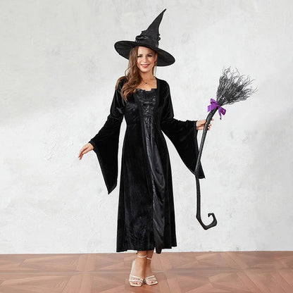 Witch Broomstick Costume Prop
