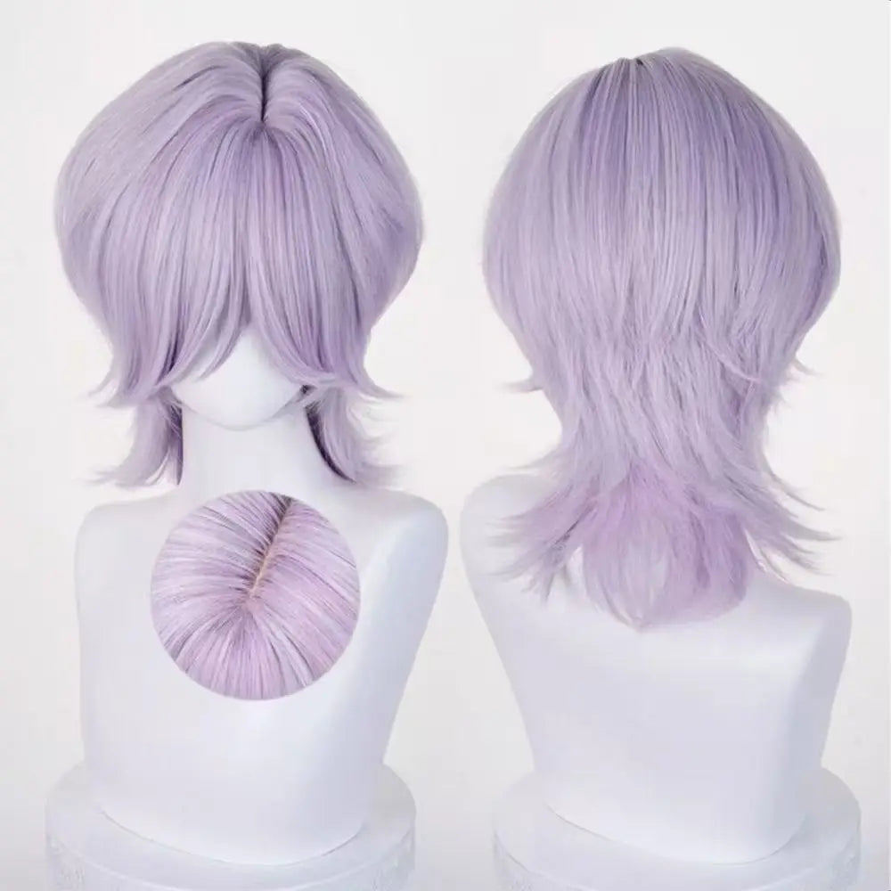 Kpop Rumi Purple Cosplay Wig Halloween