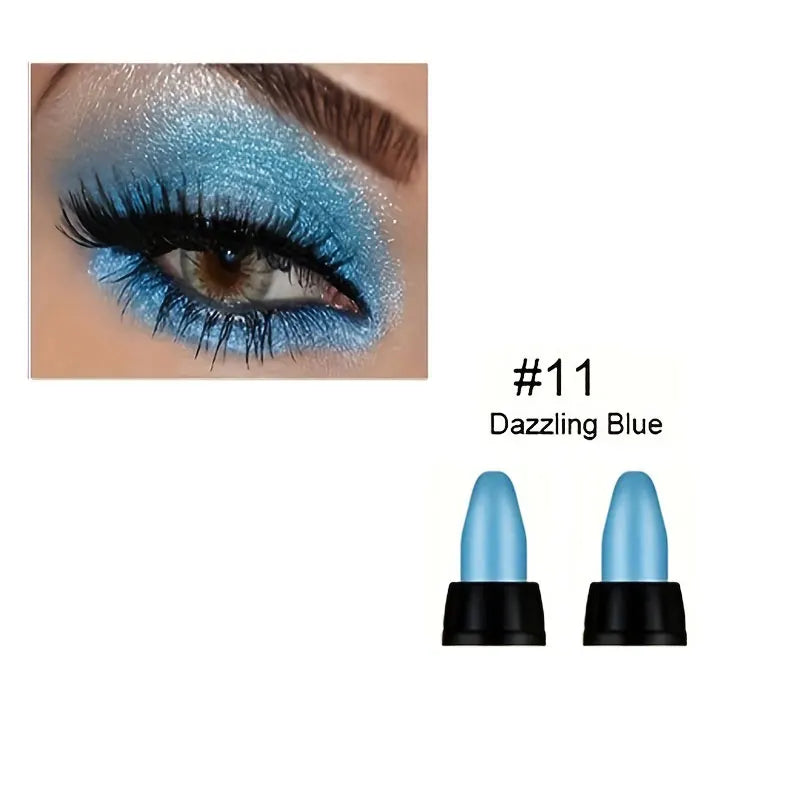 Pearlescent glitter eyeliner