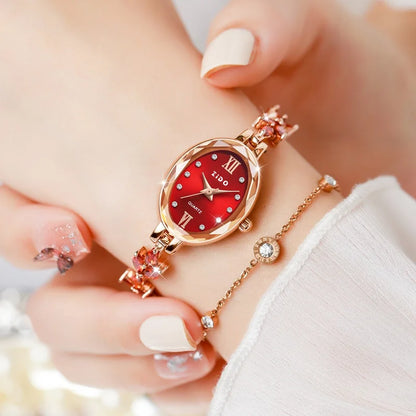 Elegant Oval Ladies Watch
