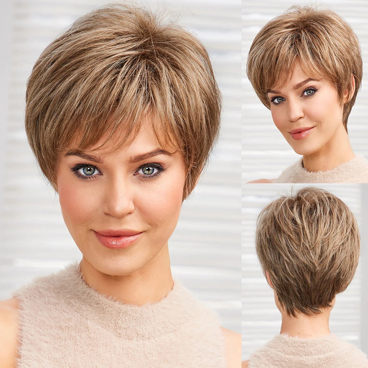 Short Pixie Wig