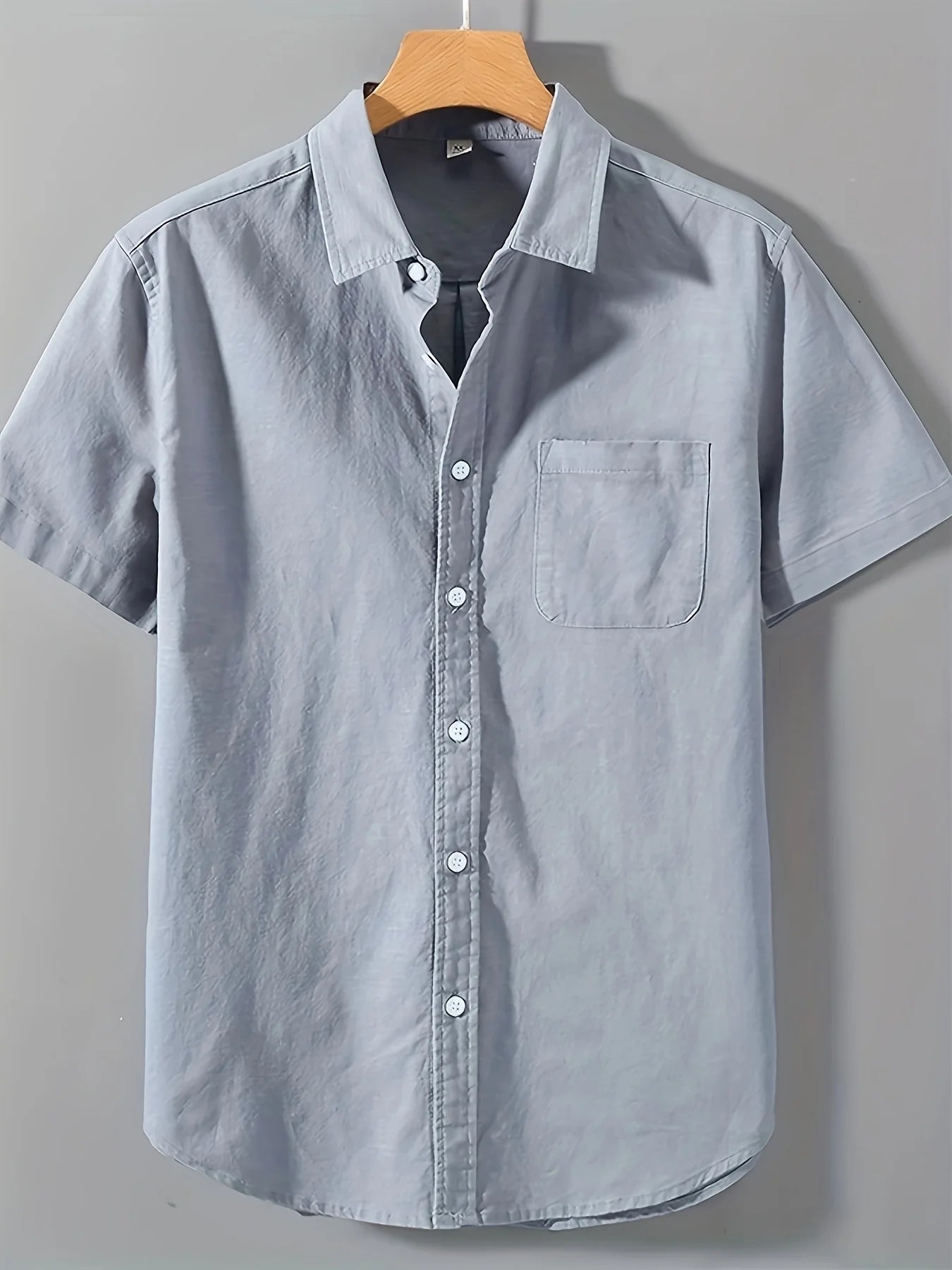 Minimal Cotton Summer Shirt