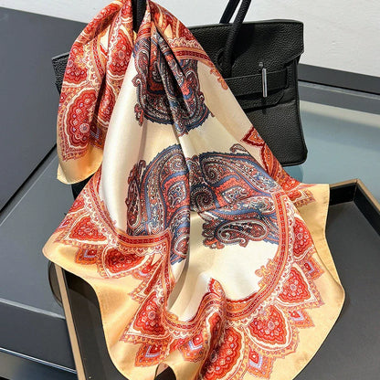 Mulberry Silk Bandana Scarf