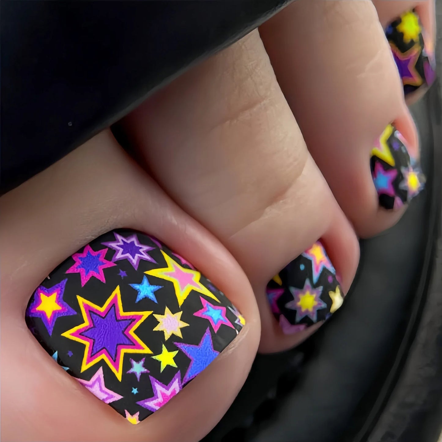 French Toe Press Nail Set