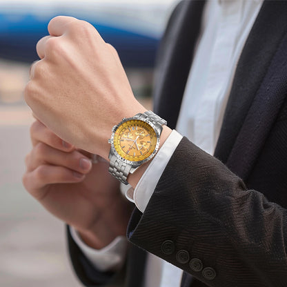 Chronograph Steel Watch