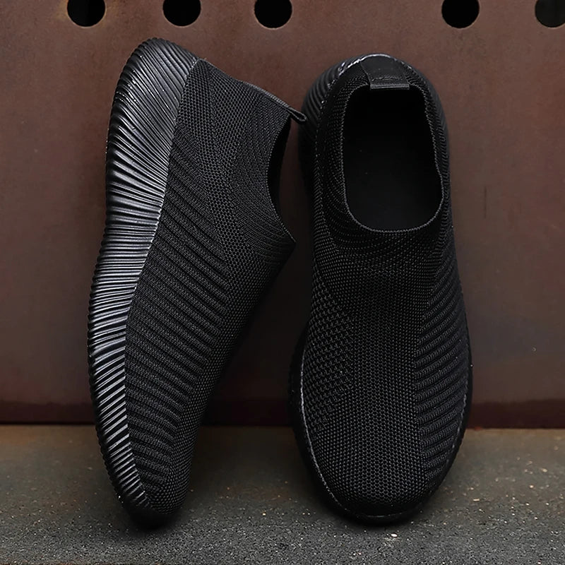 Solid Color Woven Sneakers