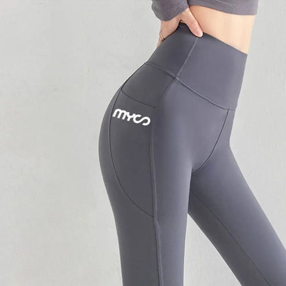 Solid Pocket Workout Leggings