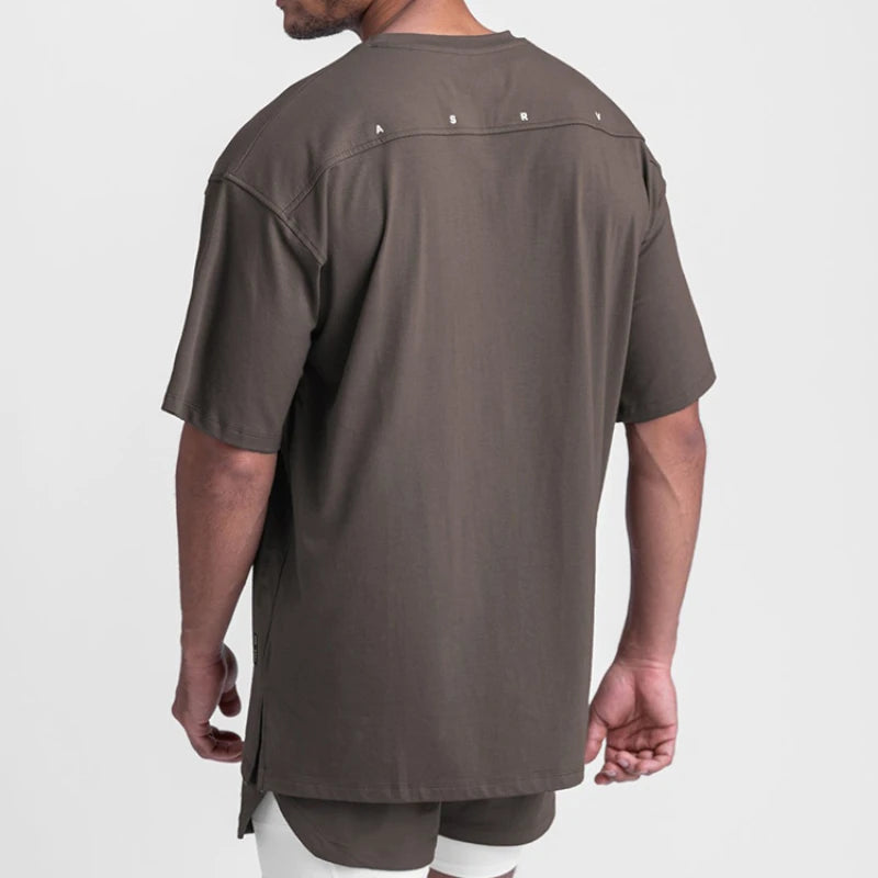 Patchwork Quick-Dry Gym Sport Tee