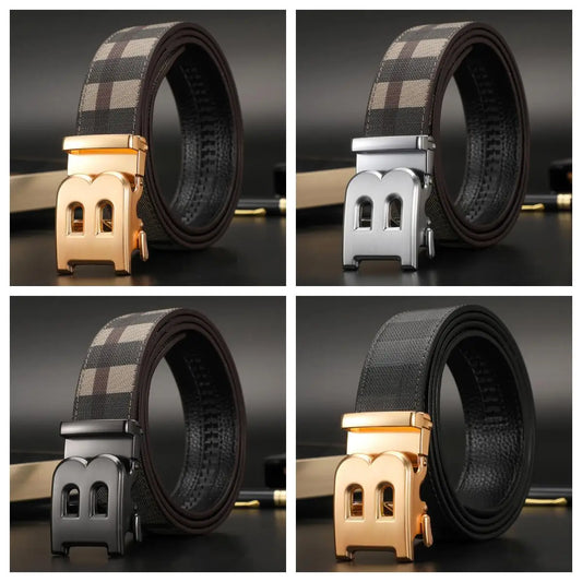 Split Leather Jeans Belt