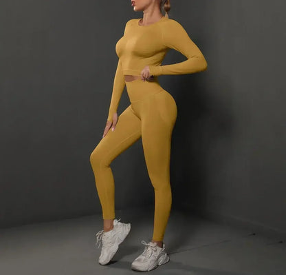 Hip-Lift Seamless Yoga Set