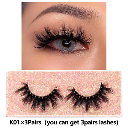 Luxury Crisscross Mink Lashes