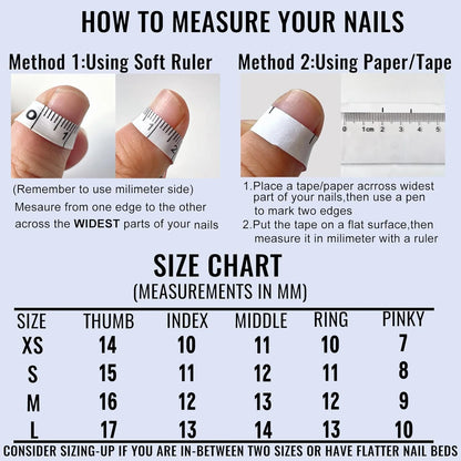 Red Resin Press Nail Set