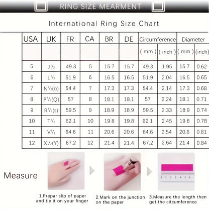 Water Drop Zircon Silver Ring