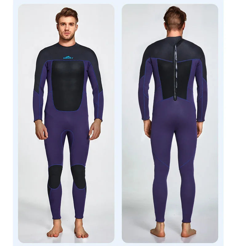 Thermal Back-Zip Neoprene Wetsuit