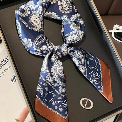 Satin Silk Feeling Hair Scarf