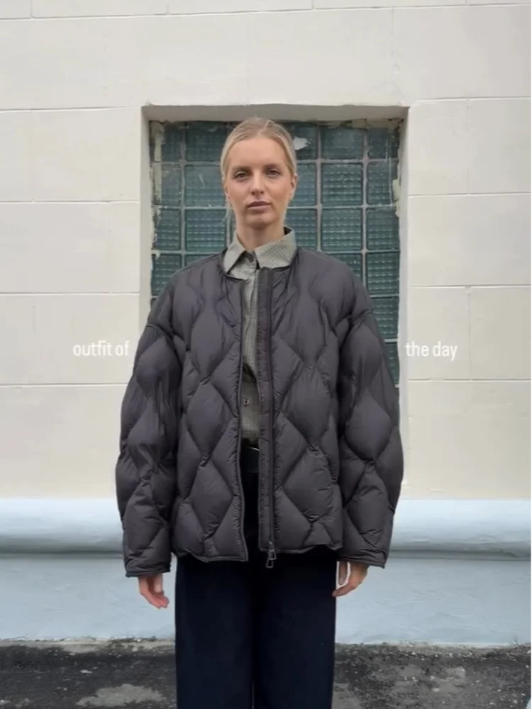 Diamond Quilted Puffer Jacket